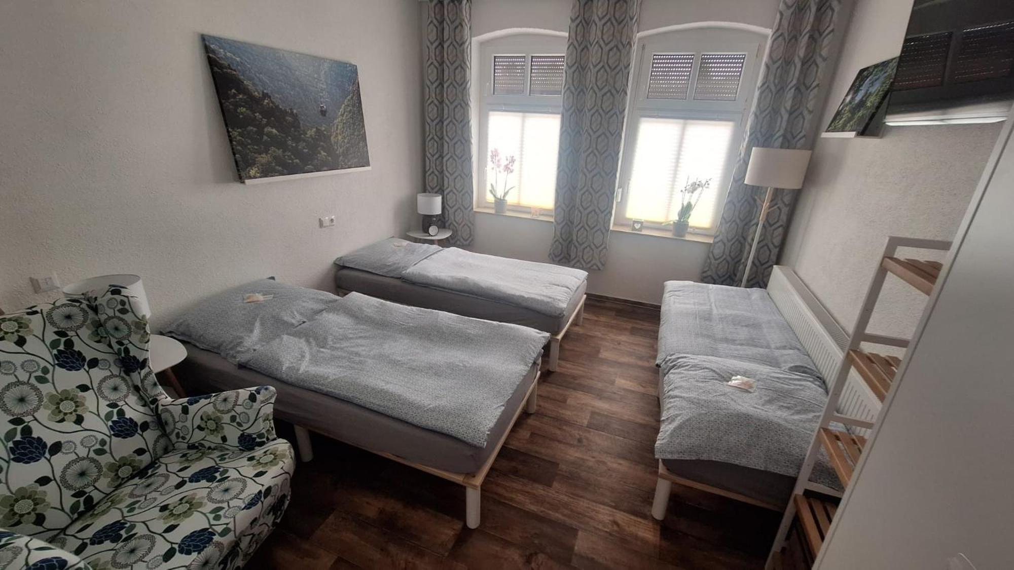 Pauls Hexenhaus Wohnung Teufel Mit Familienbett Thale Esterno foto